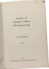 Studien zu Adalbert Stifters Novellentechnik. Ernst Bertram