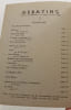 Debating - revue des &eacute;tudiants germanistes - N&deg;6 1953-1954. Collectif