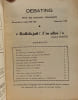 Debating - revue des &eacute;tudiants germanistes - D&eacute;cembre 1958. Collectif