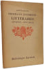 Profils et jugements litt&eacute;raires Tome 1 (Antiquite - XVIIe Siecle). Sainte-Beuve