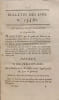 BULLETIN DES LOIS. N.&deg; 154 bis. (N.&deg; 2653 bis.) CODE NAPOL&Eacute;ON. NAPOL&Eacute;ON