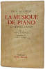La musique de piano des origines &agrave; Ravel. Louis Aguettant