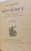 Les marins de la R&eacute;publique - le vengeur et les droits de l'homme la Loire et la Bayonnaise le treize prairial Aboukir et Trafalgar. H. Moulin