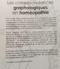 Correspondances graphologiques en hom&eacute;opathie. Rivere Jean