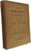 Archives de Zoologie Exp&eacute;rimentale et G&eacute;n&eacute;rale - TOME 75 second volume jubilaire - cinquantenaire du laboratoire Arago - 60e anniversaire des archives ...