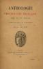 Anthologie protestante française XVIIIe et XIXe sciècles. Allier Raoul
