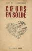 Jean de Cordestieux. Coeurs en solde : étude de moeurs contemporaines. Cordestieux Jean De