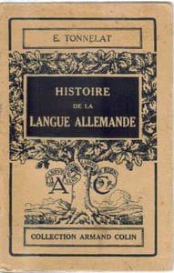 Histoire de la littérature allemande- 2e edition