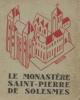 Le monastère saint-pierre de solesmes. 