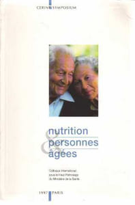 Nutrition et personnes agees.-au delà des apports recommandés. -colloque international sous le haut patronage du ministère de la santé au cnit paris le 6 et 7 déc.1996