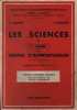 Les sciences en 1ere année de centre d'apprentissage. Lignon J.  Régnier V