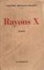 Rayons X. Renault-magny Yvonne