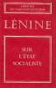 Lénine sur l'état socialiste. Lénine