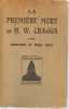 La première mort de h.w. craggs. N.mac Ary Gérard