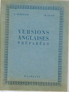 Versions anglaises préparées