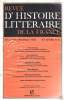Revue d'histoire littéraire de la France n°6 93e année. 