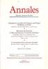 Annales 55e année n°6 novembre-décembre 2000. 