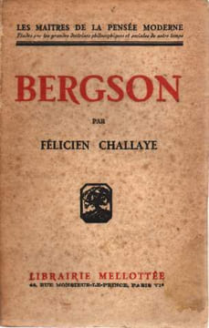 Bergson. Challaye Félicien