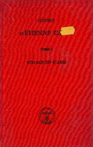 Voyage en icarie tome I