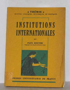 Institutions internationales
