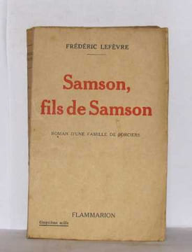 Samson fils de samson. Lefèvre Frédéric