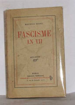 Fascisme an VII. Bedel Maurice