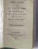Adélaide ou le faux ami lettres originales écrites dans le XVIIIe siècle tome III. Nougaret P.j.b