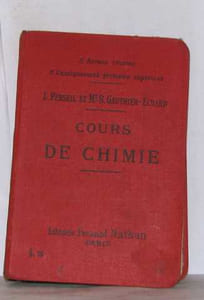 Cours de chimie