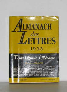 Almanach des lettres 1953