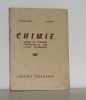 Chimie classe de troisième industrielle des lycées techniques. Pastouriaux L.  Lignon J