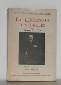 La légende des siècles de victor hugo