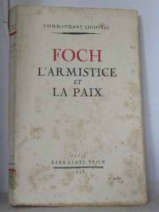 Foch l'armistice et la paix