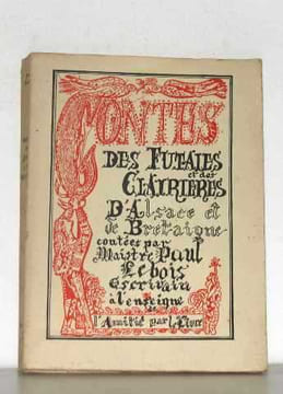 Contes des futaies et des clairières. Lebois Paul