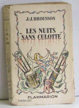 Les nuits sans culotte. Brousson J.-J
