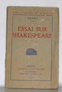 Essai sur shakespeare