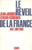 Le reveil de la France. Servan-chreiber Jean-jacques