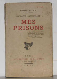 Devant l'histoire mes prisons
