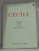 Journal d'une jeune chr&eacute;tienne. Cecile