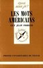 Les mots américains. Forgue Jean