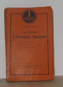 La carrière d'alexandre quisanté
