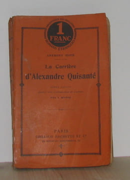 La carrière d'alexandre quisanté. Hope Anthony