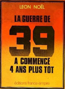 La guerre de 39 a commencé 4 ans plus tot