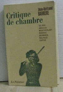 Critique de chambre