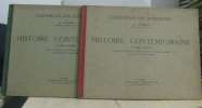 Cahiers-plans d'histoire histoire contemporaine (1789-1848) / (1848-1930) 2 vols. Foiret L