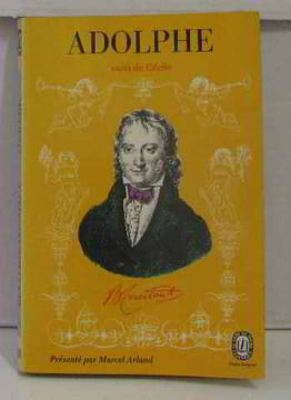 Adolphe suivi de cécile. Constant Benjamin