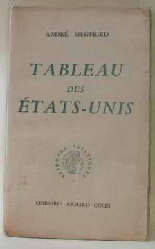 Tableau des états-unis. Siegfried André