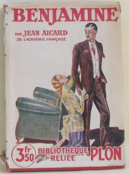 Benjamine. Aicard Jean