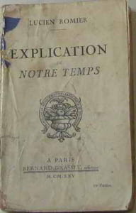Explication de notre temps