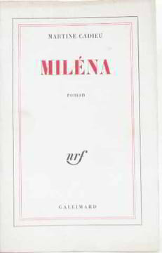 Miléna. Cadieu Martine