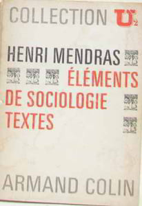 Éléments de sociologie textes